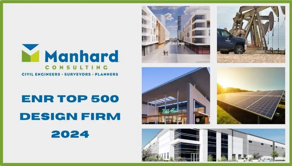 Manhard Consulting ENR Top 500 Design Firm 2024