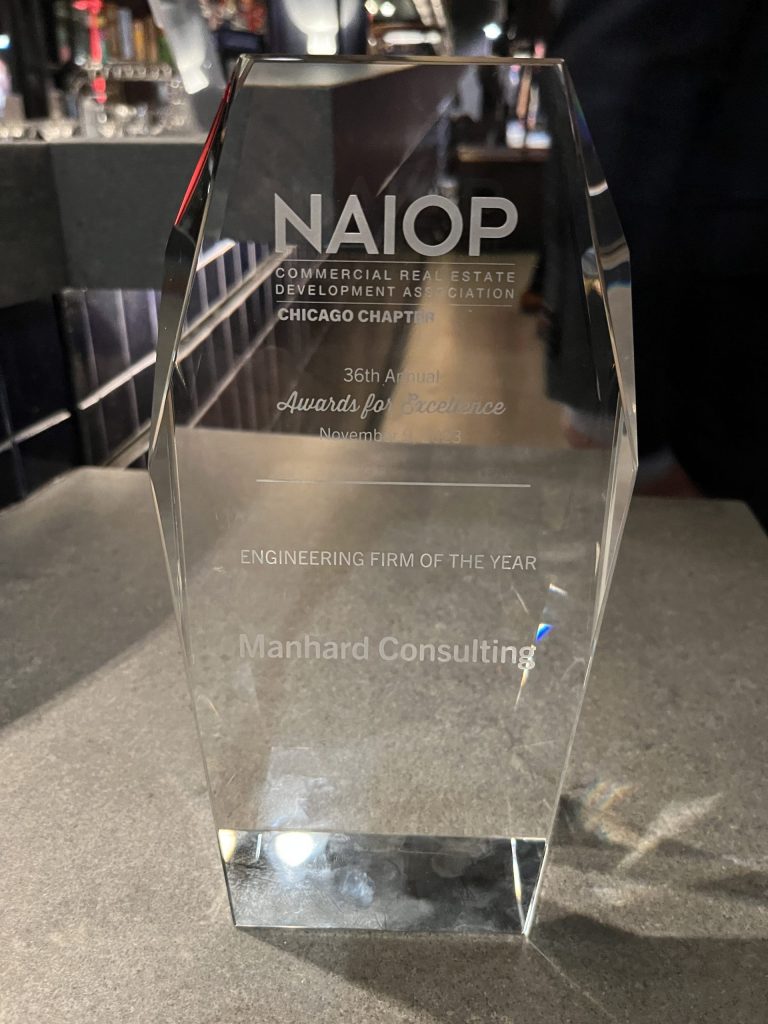 NAIOP Chicago Recognizes Manhard Consultin