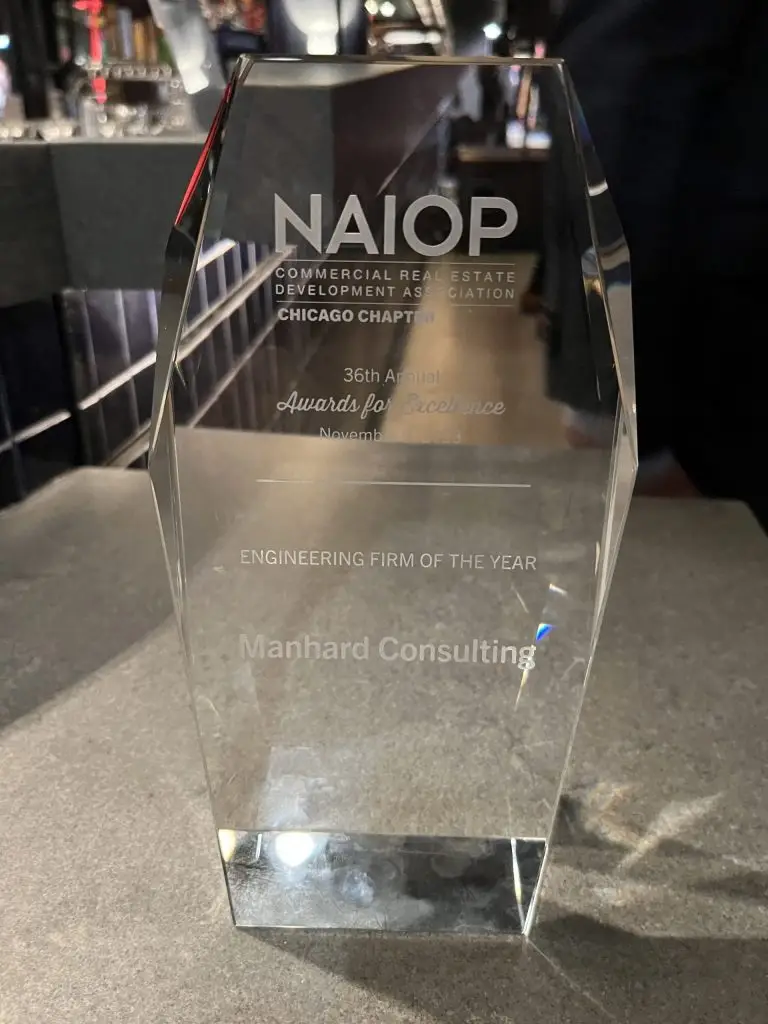 NAIOP Chicago Recognizes Manhard Consultin